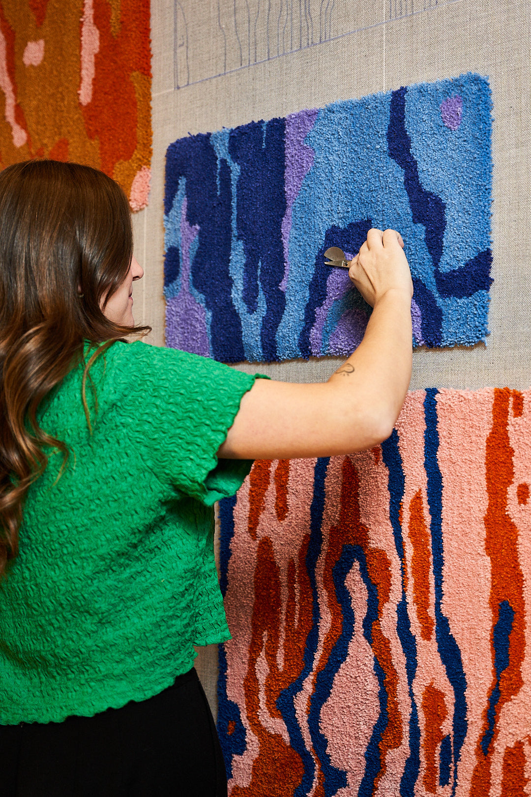 Welcome to Studio Poppies: My Colorful Tufting Journey