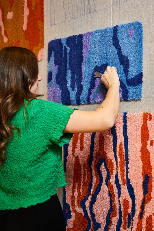 Welcome to Studio Poppies: My Colorful Tufting Journey